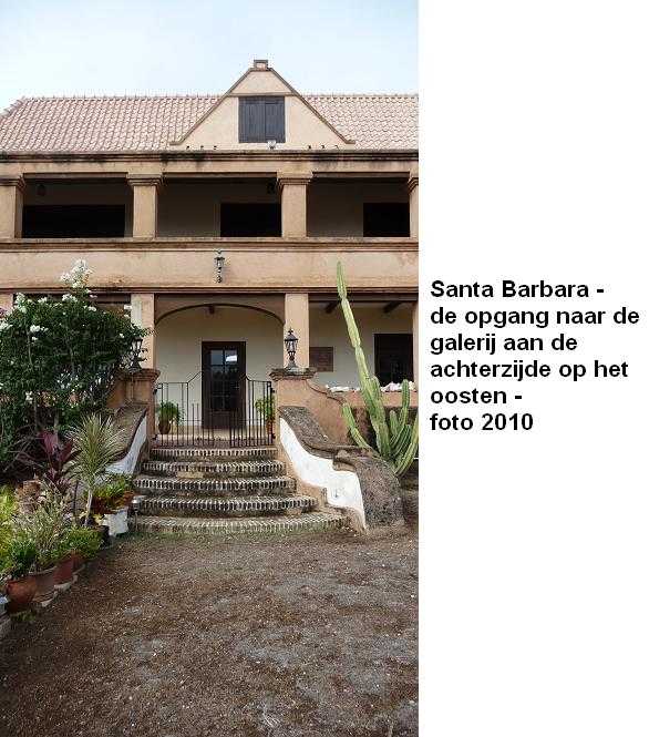 35. Santa Barbara opgang galerij achterzijde 2010